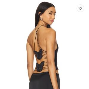 I.AM.GIA Ellery butterfly top
